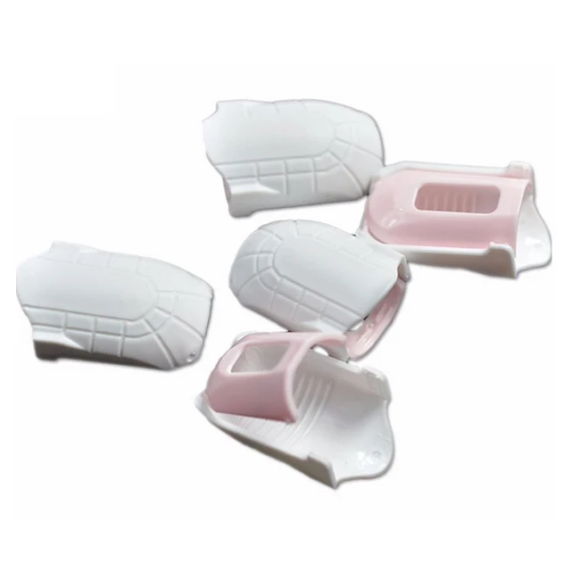 Superior 5 Pcs Plastic Soak Off Cleaner Cap Gel Polish Nail Tool Remover Clip