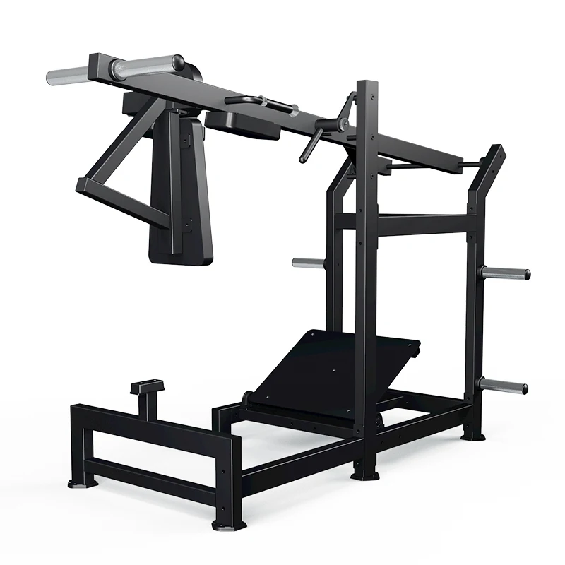 Body building commercial gym equipment plate loaded strength training Leg Press  Squat machine