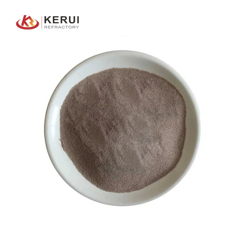 Kerui Factory Price White Zirconium Particles Ceramic Sand Zirconia Fused