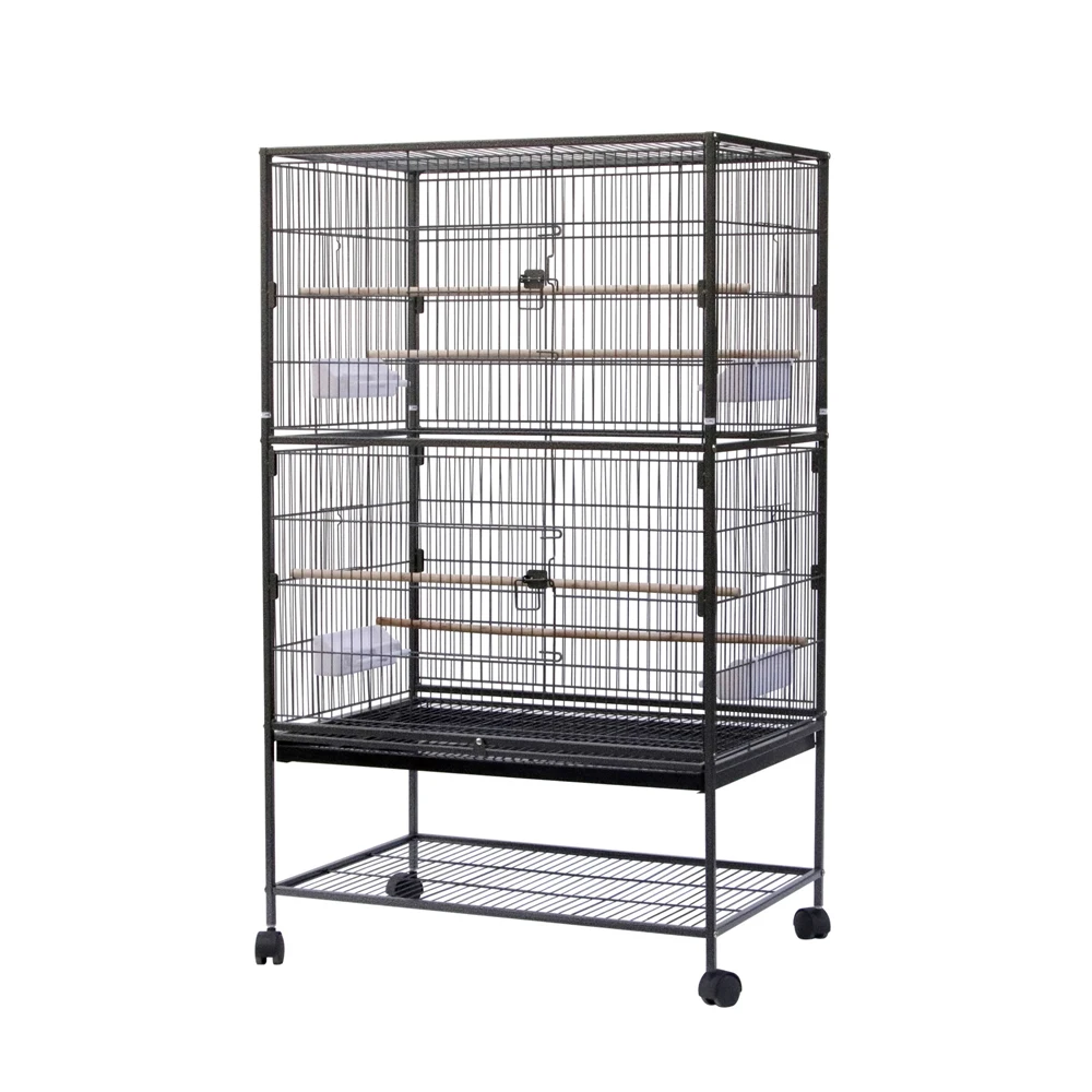 Wholesale Universal Dome Parrot Cage Indoor Small Bird Cage Show Breeding Cages