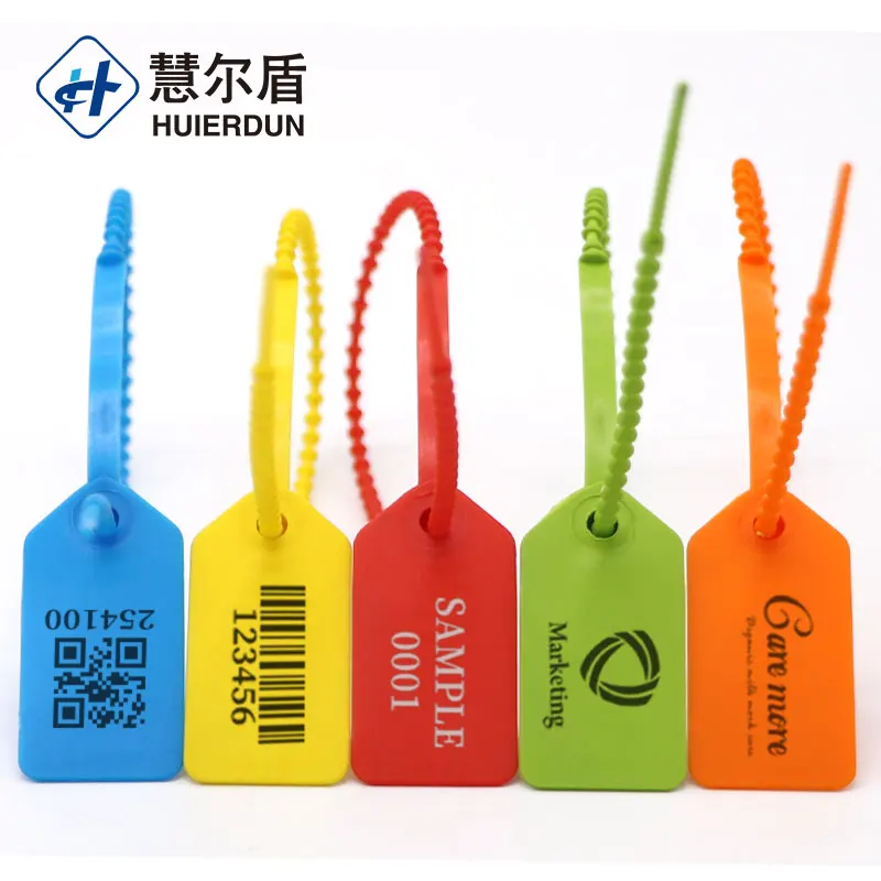 HED-PS162 Container Truck Tralier Door Locking Plastic Seal Tags Tags Seal High Security Seals