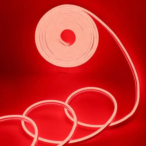 neon lights roll neon led lights flexible soft strip transparent wire for neon light custom led