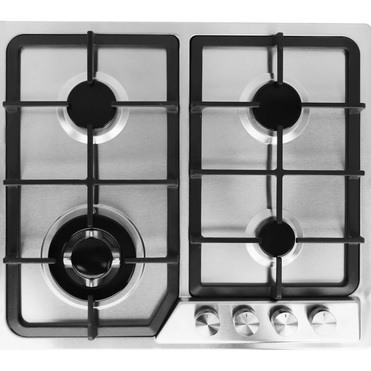 Профессиональный производитель JZY T.4-W58G1(A) 4-горелка нержавеющая сталь Рабочий стол из нержавеющей стали газовая плита для кухни ресторана