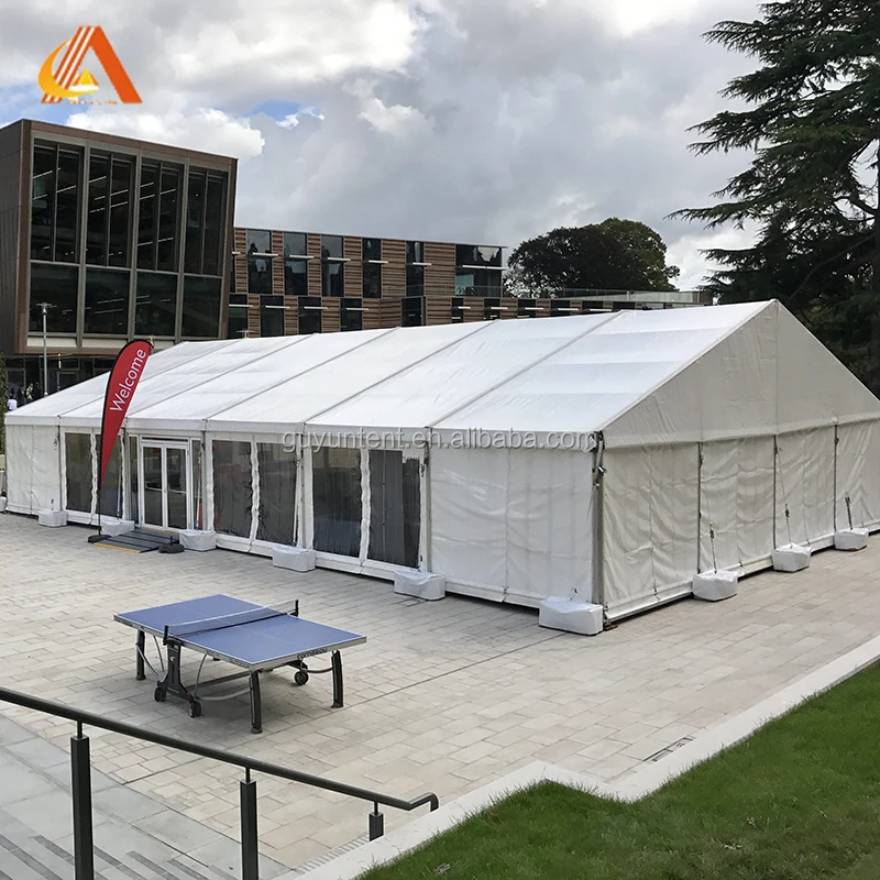 Herringbone canopy tent with PVC tarpaulin wall and roof A Shape tent for exhibition and event tent