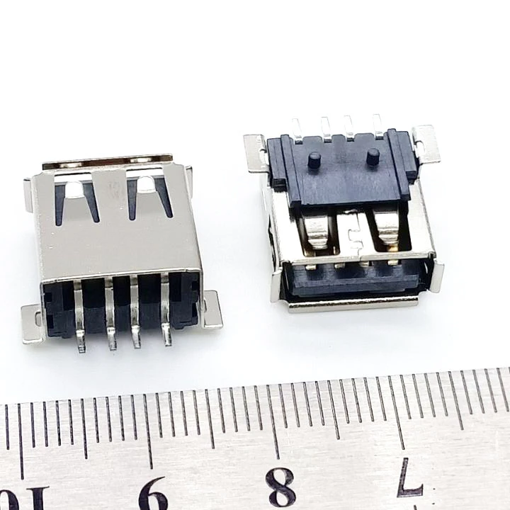 USB cable  Connector 4 Position Through Hole Right Angle for samtec USB-A-S-S-B-TH