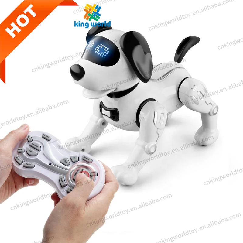 EN71 NEW 2024 Kids Educational Toys Smart Dog Intelligent Robots Technology Ai Rc Programming Remote Control Stunt Robot Dog