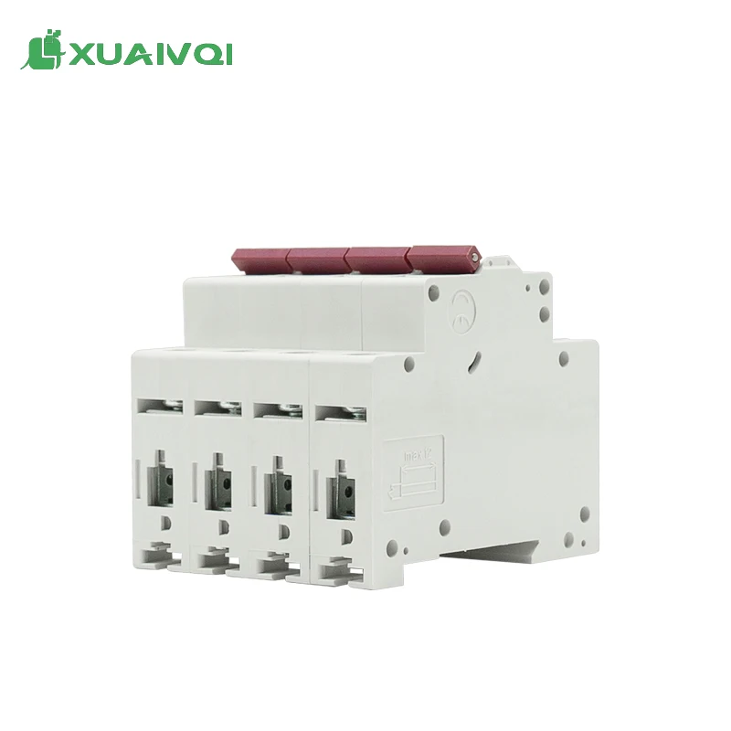 Легко установить 2P 600V небольшой Выключатель DC выключатель 10A солнечный PV MCB для солнечной системы