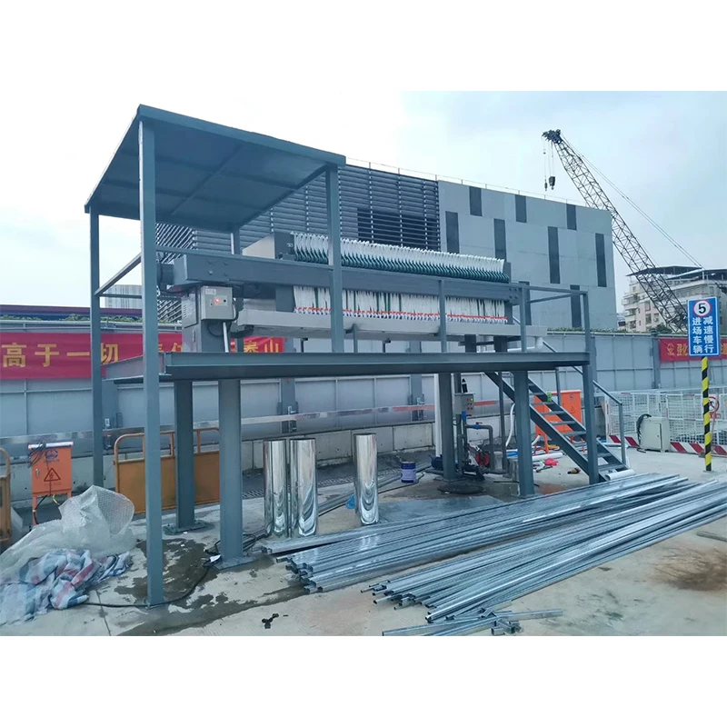 Santai Factory Model 630 With 18 Meter Square Cold Oil Cloth  Sludge Dewatering Filter Press