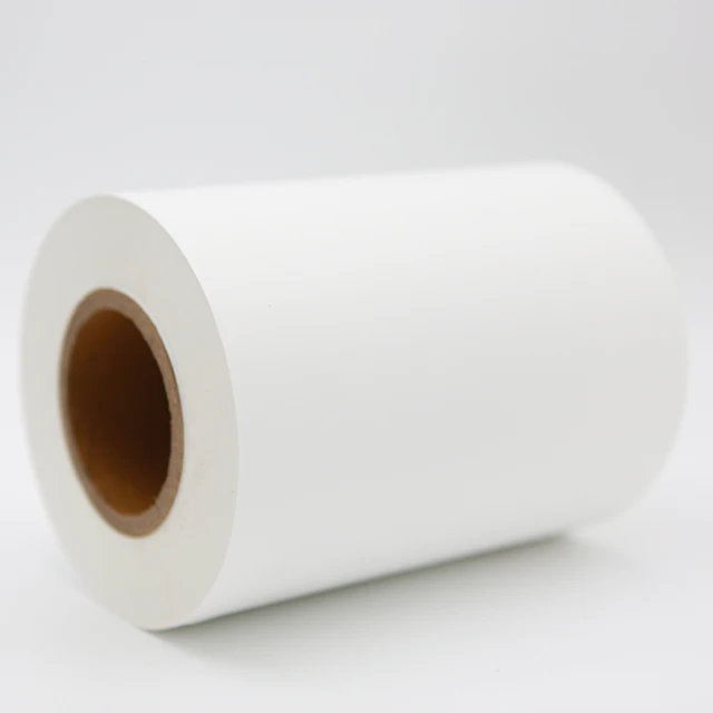 Wholesale Waterproof Self Adhesive PP Synthetic Sticker Paper Roll for printing