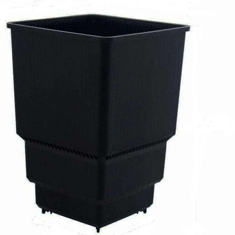 Succulent Planter and Cactus Plastic Square pot  Deep Air holes Planting Container root control function from meshpot factory