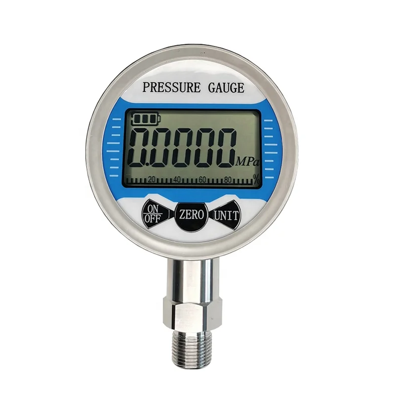 Cheap Price Wireless Digital Pressure Gauge CO2 Vacuum Pump Pressure Gauge G1/4 BSP1/4 Digital Air Fuel Oil Pressure Gauge