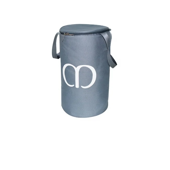 Reusable portable promotional gift sustainable RPET recycled polyester fabric cooler bag