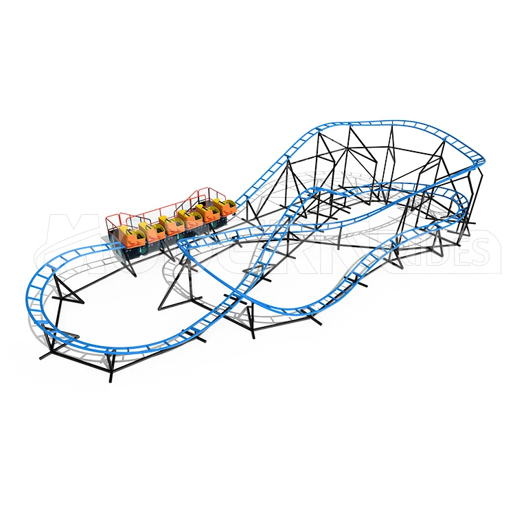 New tracks family roller coaster amusement park games mini roller coaster amusement park for sale