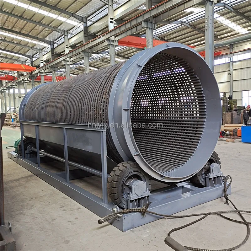 Manufacturer Sales Gts1530 Trommel Screener Stone Soil Aggregates Mining Drum Sand Screen Equipment For Sale