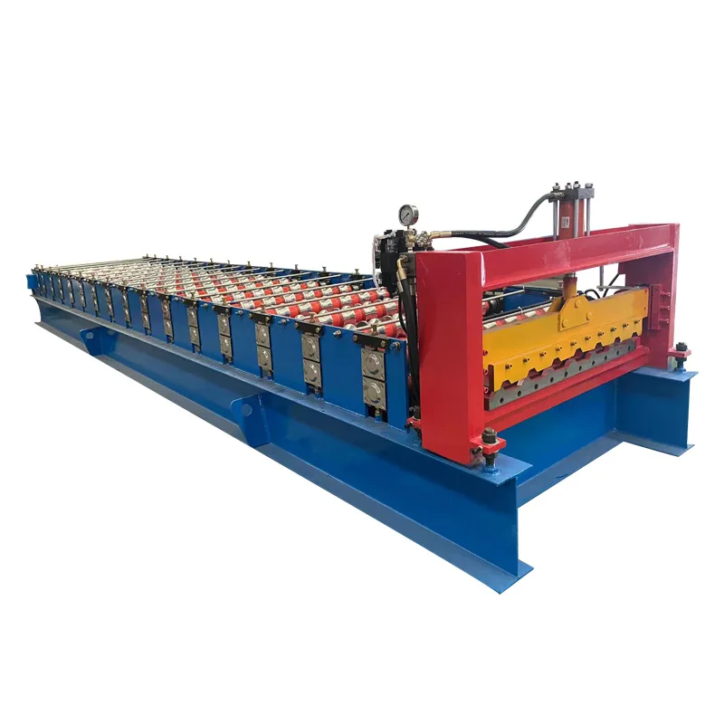 Metal tile roll forming machine roofing sheets rolling machine price