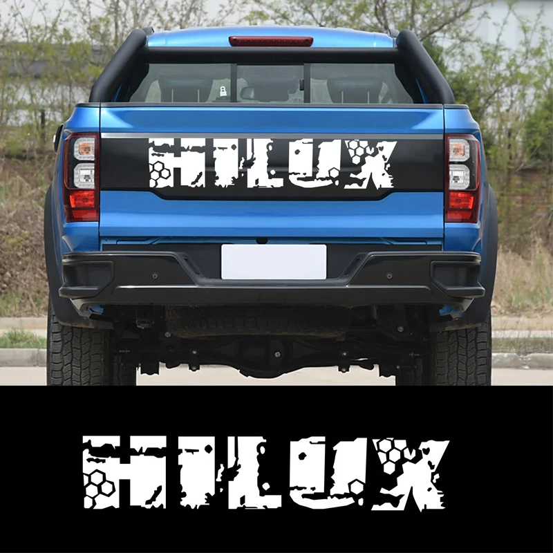 Toyota Hilux Vigo Revo Truck Stripes Style Vinyl Door Side Decals Pickup Decor Car Sticker Covers Auto Tuning Accessories