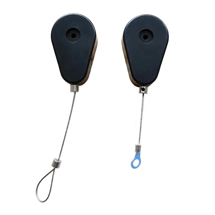 Antirobbery Security Pull Box for Products Display, Antitheft Retractable Pullbox Recoiler Cable Tether