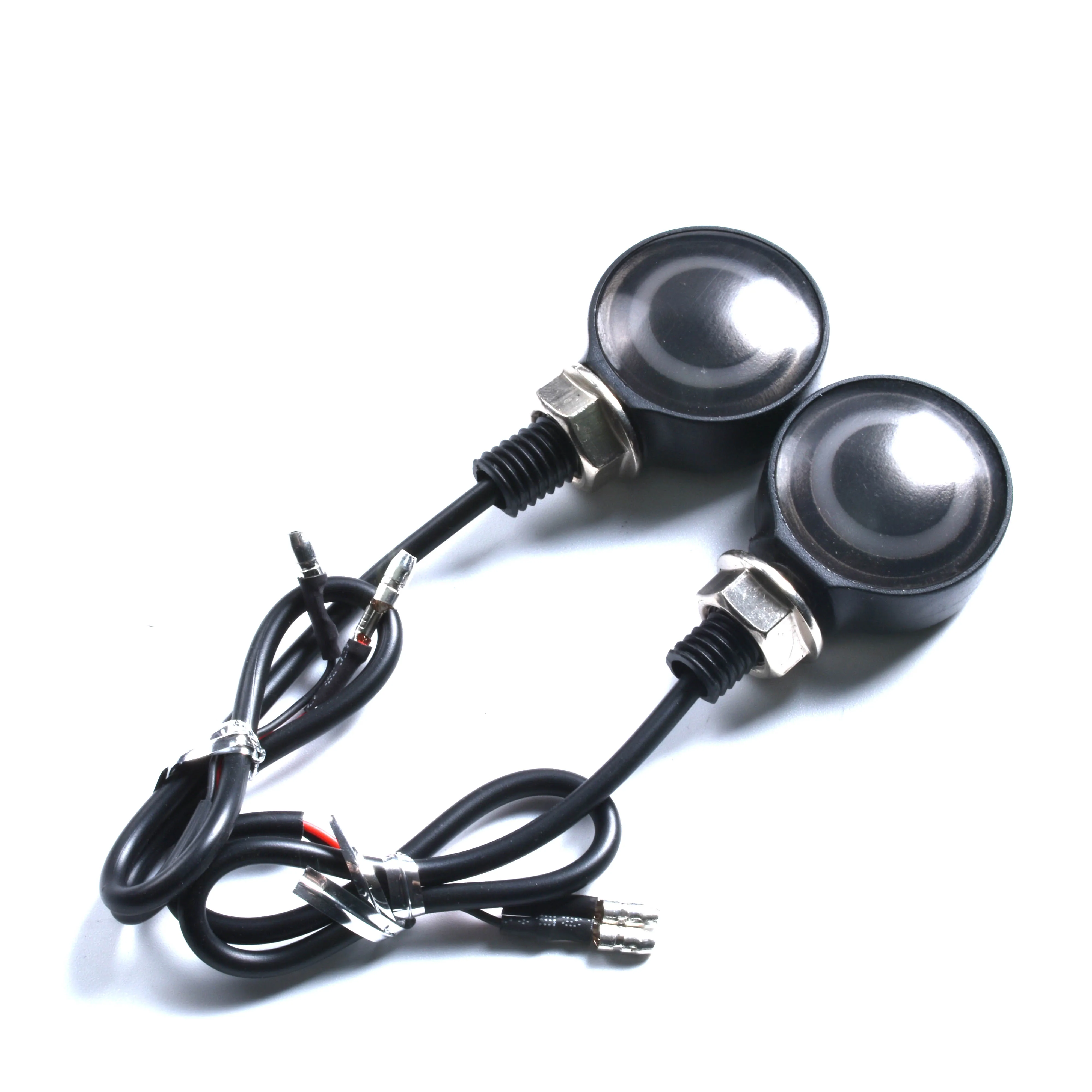 Universal Mini Motorbike Led Indicator Blinker Motor Cycle Indicator Running Signals Side Light Flashing Indicator Blinker