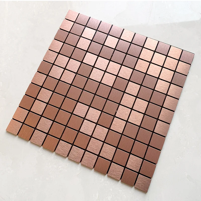 SXP waterproof nice looking mosaic wall sticker peel and glue mosaic glass wall panel