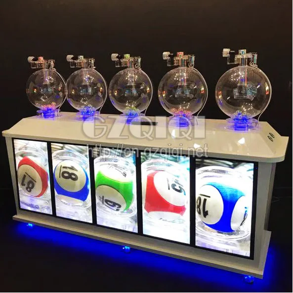 
Customzied made lottery machine with 5 charmbers with large capactiy 