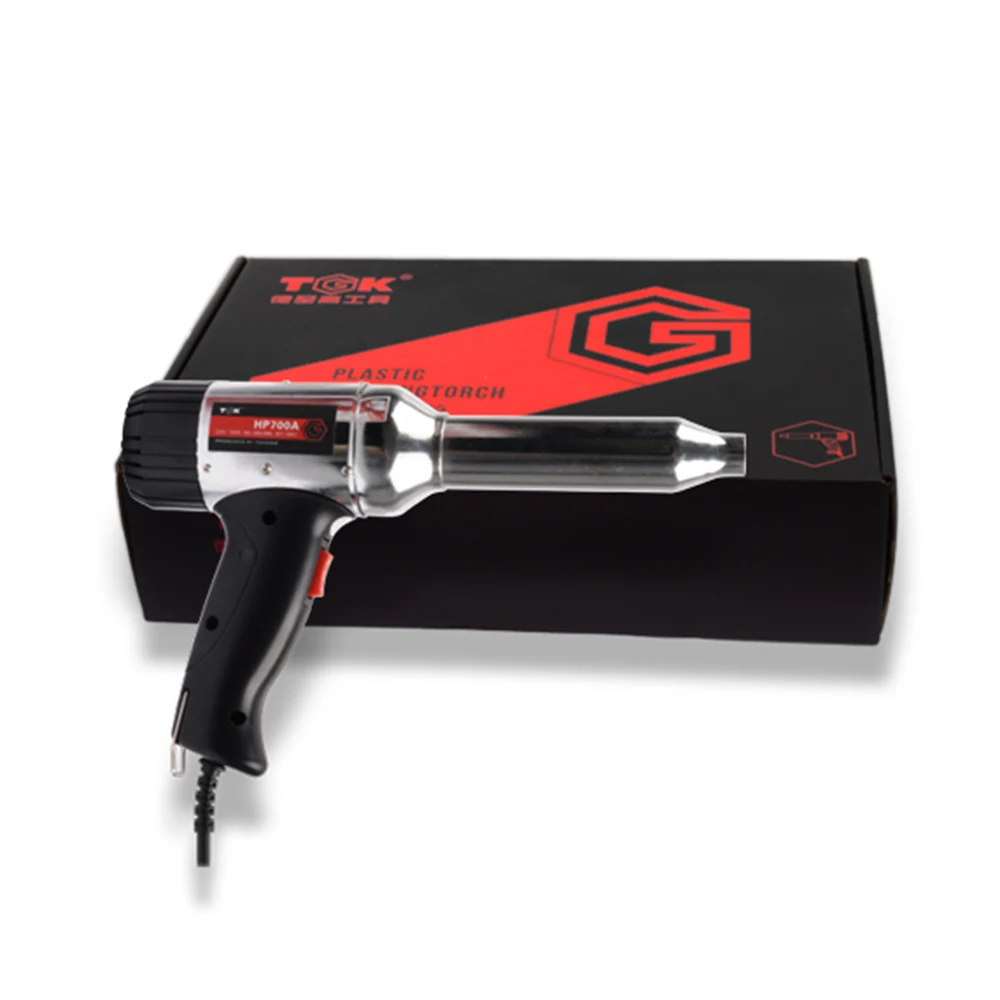 CE certified TGK light plastic welding torch hot and cold air switch handle welding welding equipment  repair hot air gun