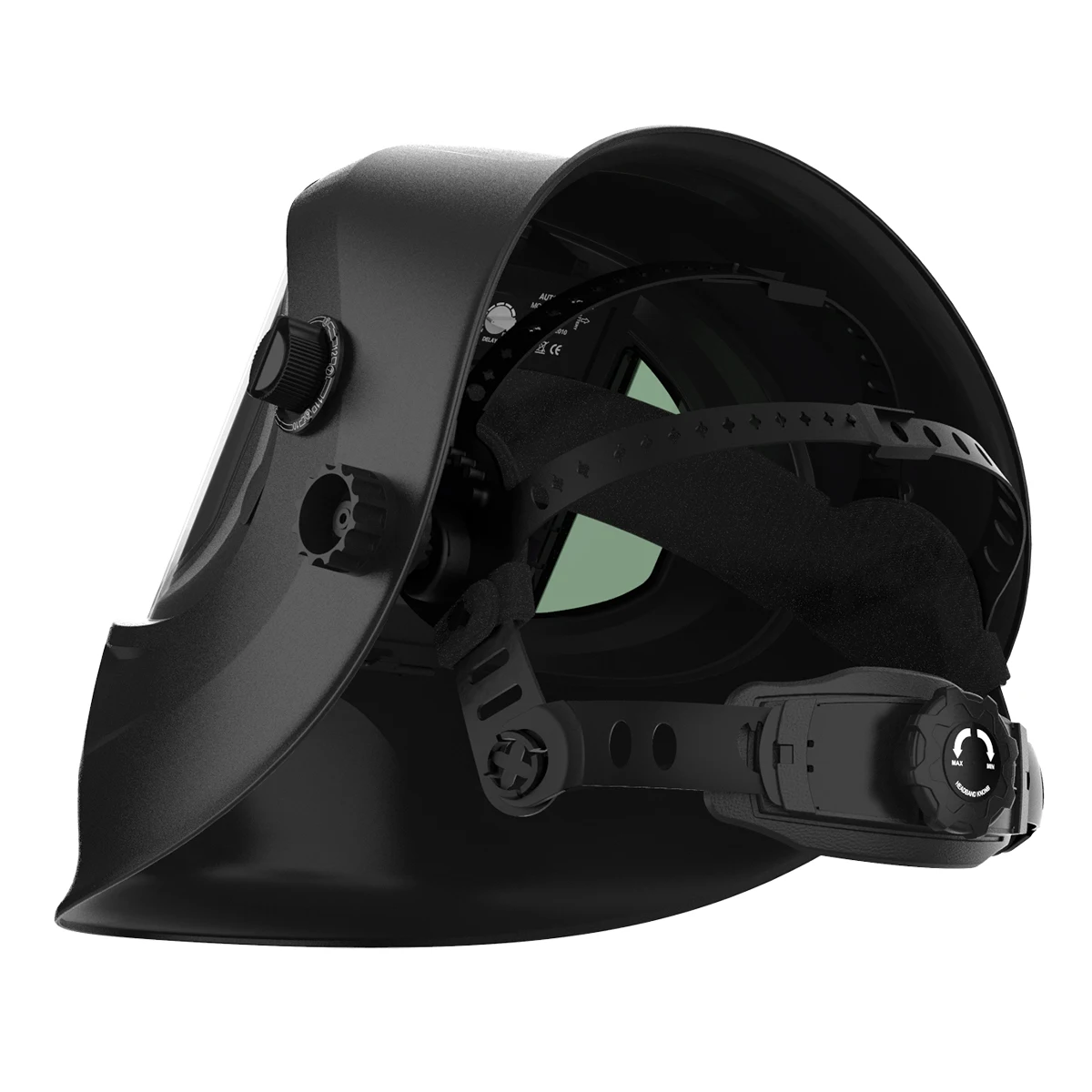 KeyGree Solar Automatic Welding Helmet True Color Filter 180 View Area Welding Shield MIG TIG ARC Welder Mask Side Windows