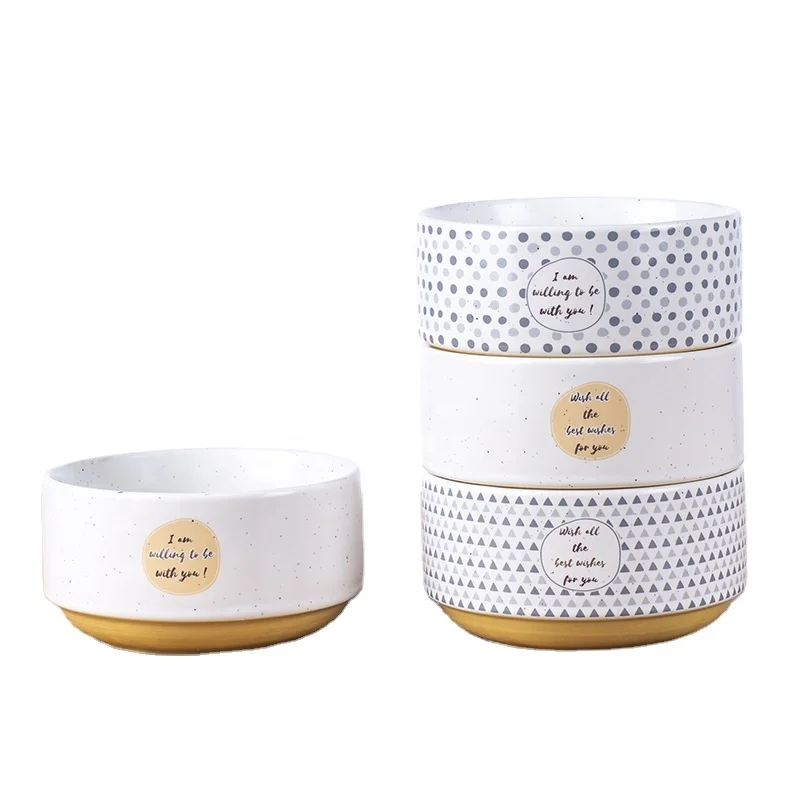 Eco-friendly stoneware ceramic bowl for hotel and restaurant custom  white body bowls Europe market  fruit bowls