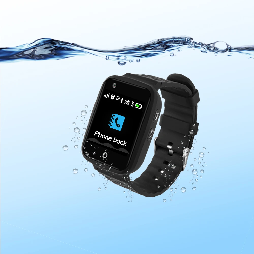 Wholesale V46 Waterproof gps tracker 4g smart watch gps bracelet voice call smart watches with gps and call Free App bracelet