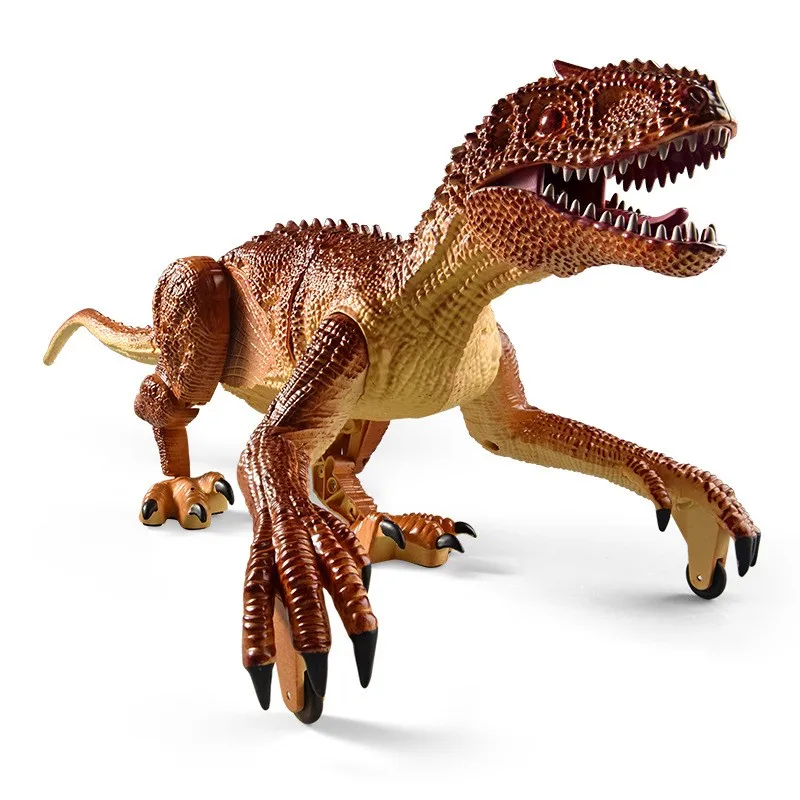 Hot Selling LED light RC Dinosaur roar Toys Walking Swing Remote Control Dinosaur For Kids