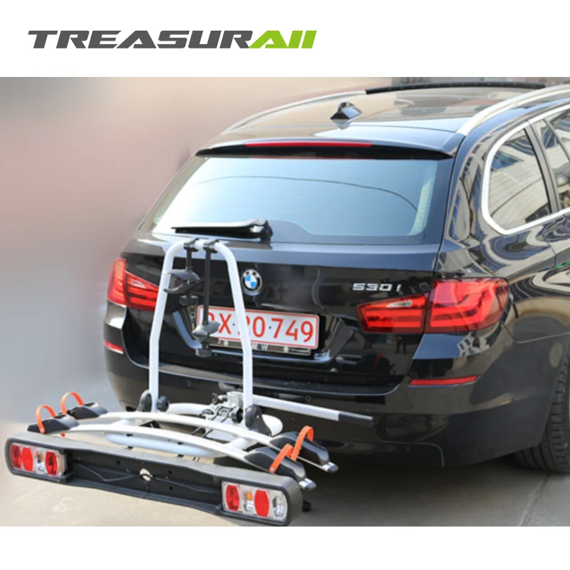 TB-009D2 Trunk rear mounted 2 bike bicycle carrier for car
