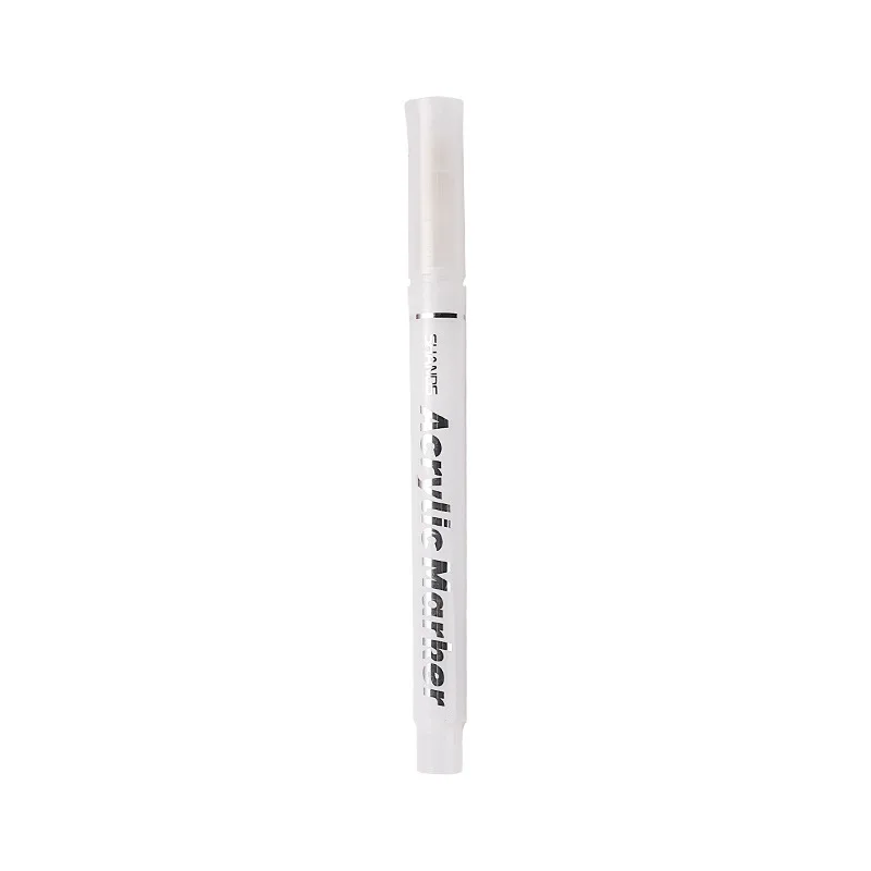 erasable white gold silver High gloss   student art painting  glass porcelain propelen acrylic pigment marker pen