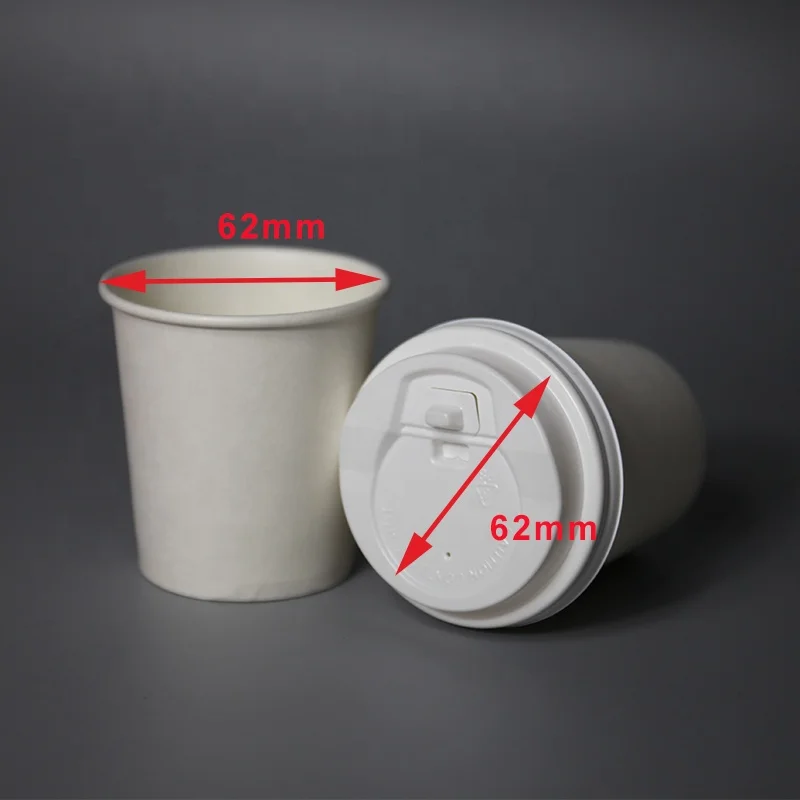 white disposable single wall wholesale coffee cups lid plastic green paper cup