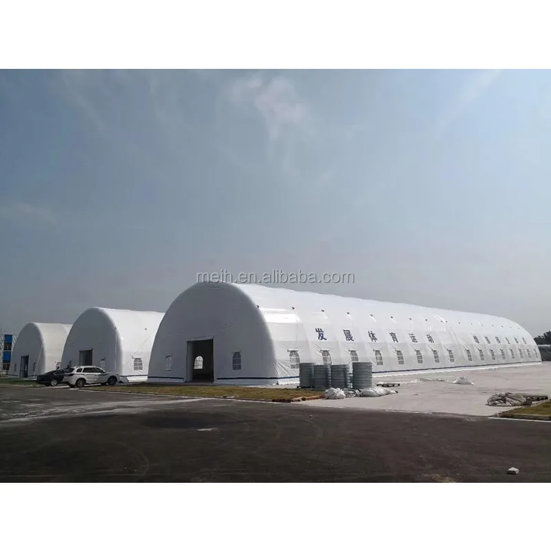 Высококачественный надувной спортивный зал теннисный корт мобильный павильон комната для хранения временная конструкция купольная палатка продажи