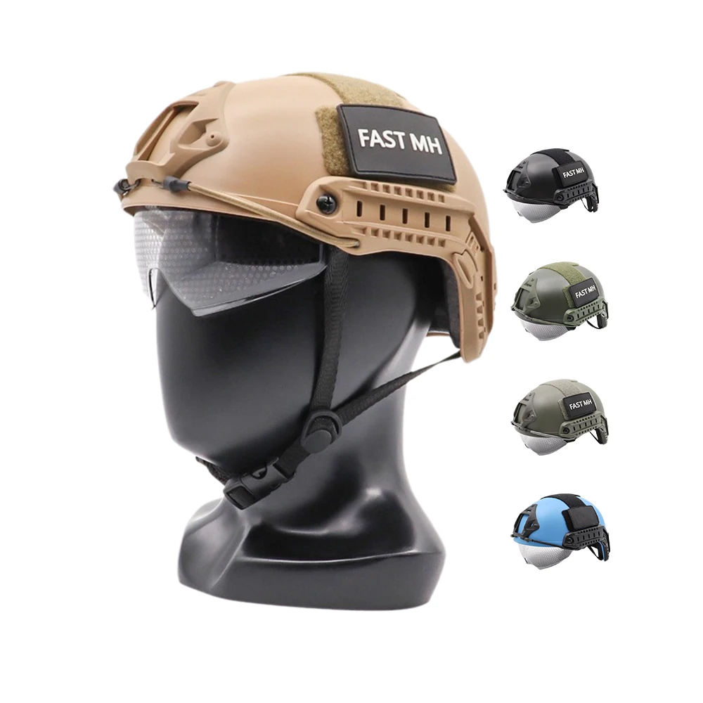Multi Color War Game Fast High Cut Outdoor Shooting Casco Tactico Combat Tactical Helmet for Training
