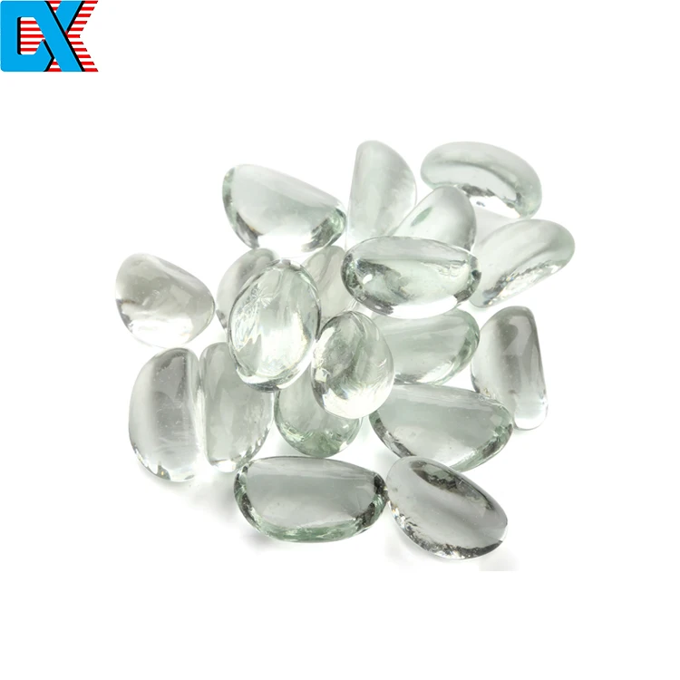 
Fire Pit Glass Mulch Vase Filler Glass Cashew For Home Decor 