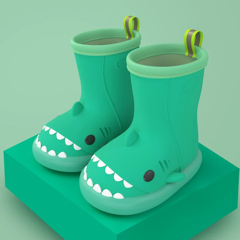 2024 New Wholesale Toddler Rubber Gum Boots Waterproof Children Wellies Rain Boots For Kids