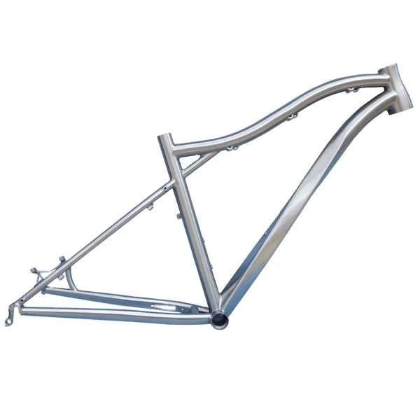 Best seller! Customized titanium gravel bike frame and  titanium mountain bike 29er with carbon fat fork