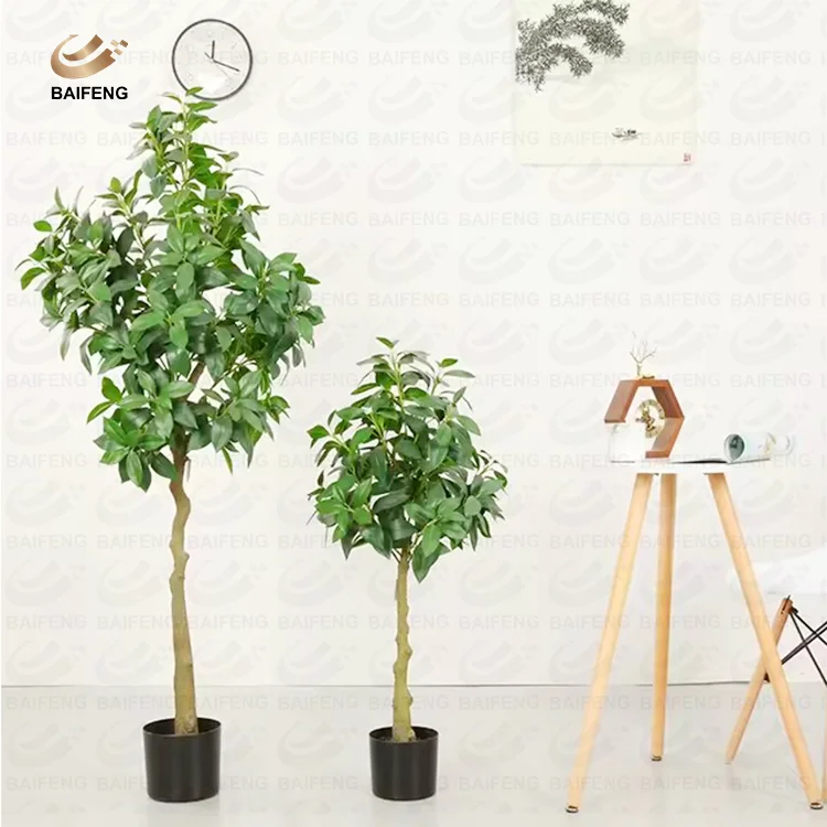 Factory Direct New Plastic Tree Plants For Indoor Home Outdoor Landscaping Garden Decor Artificial Tree Potted