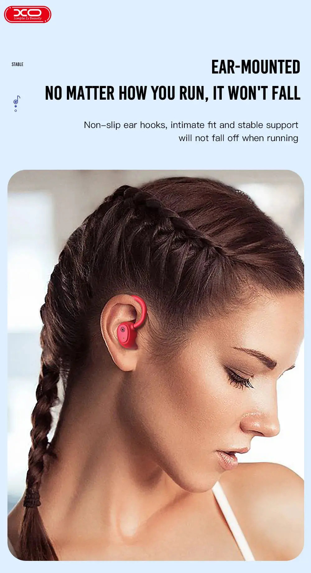 XO-G2 Over-ear Stereo Wireless earphone