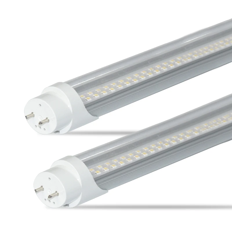 Banqcn Half Alu Half PC housing 100-277V 22w 4ft SMD2835 G13 LED T8 Tube with Electronic ballast compatible Plug & Play direct