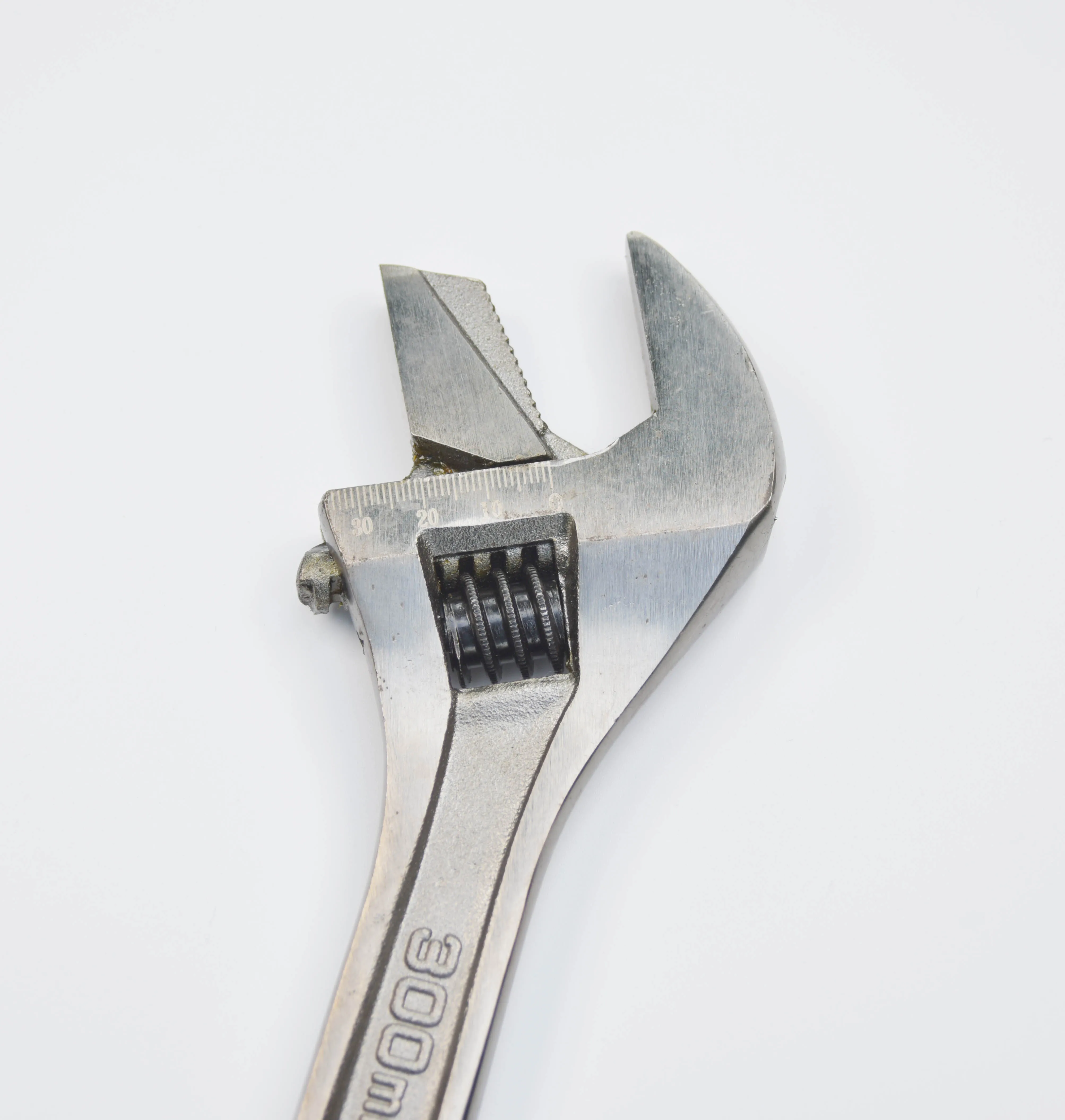 Factory price 300mm adjustable wrench Stainless Steel wrench sizes functions of pipe wrench