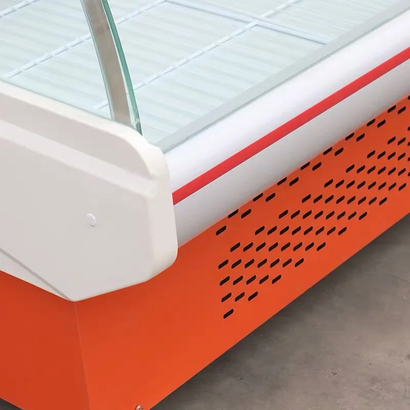 Supermarket Glass Deli Meat Case/Show case refrigerator /deli refrigerator showcases