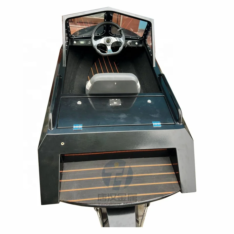 Aluminum Jet Boat small  Boat jet electric mini karting boat