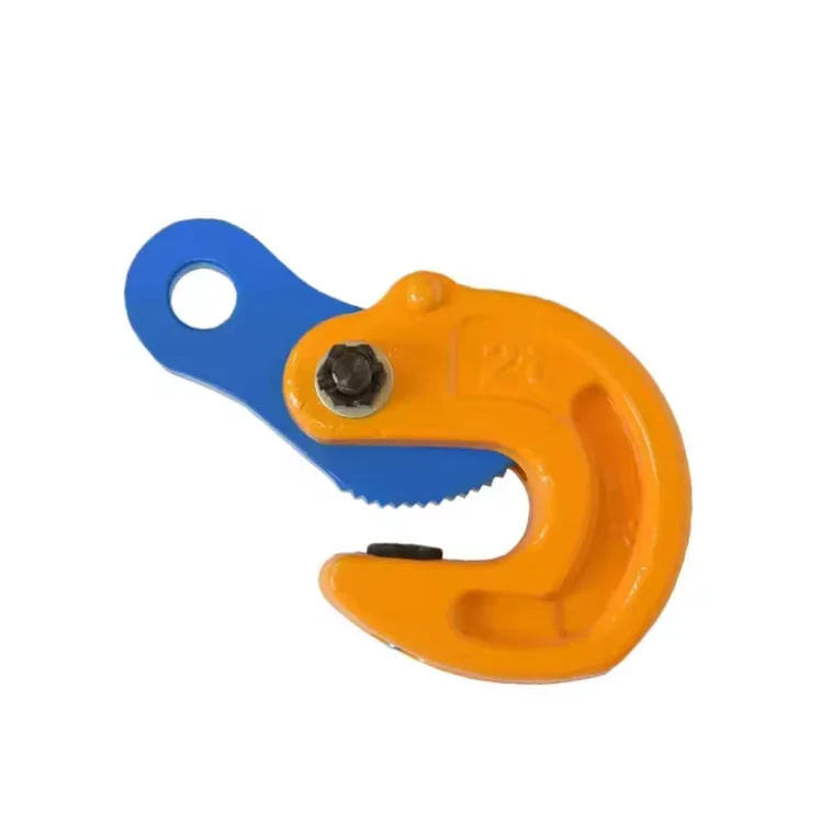 DFM 5ton Professional vertical spring plate lifting clamp horizontal pipe lifting clamp