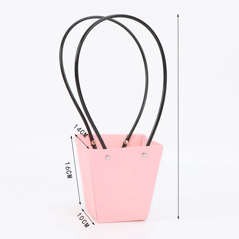 Flower Box Waterproof Paper Handy Gift Bag Wedding Rose Party Gift Bag Packaging