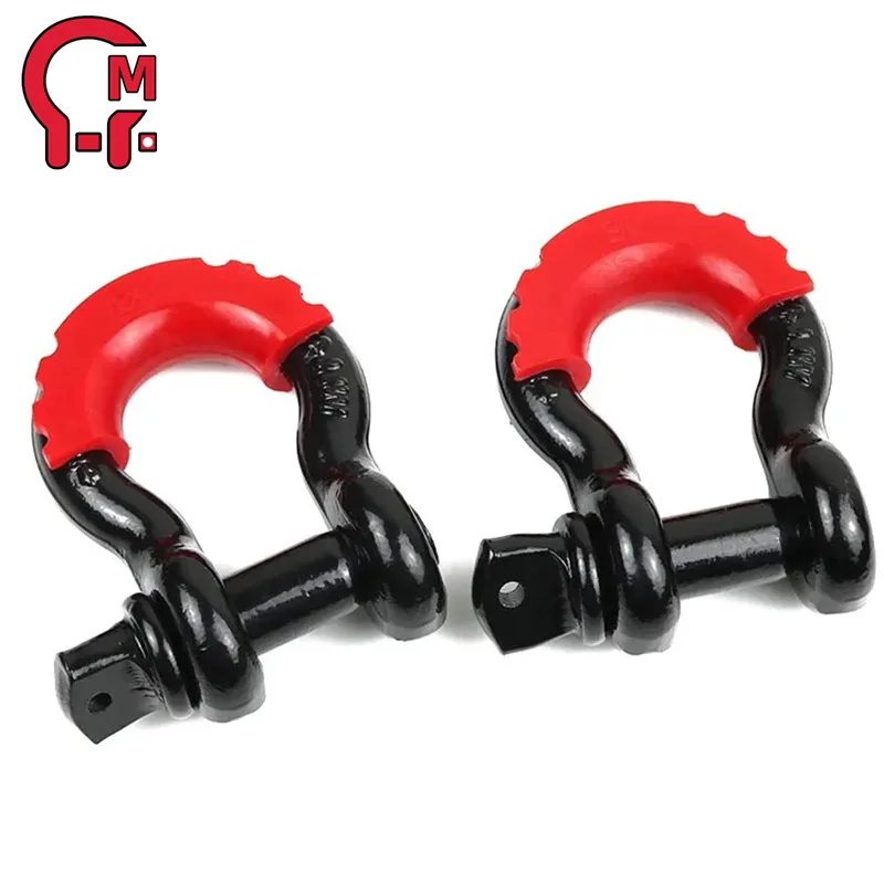HLM anchor shackle heavy duty forged d ring 4wd towing hitch d ring