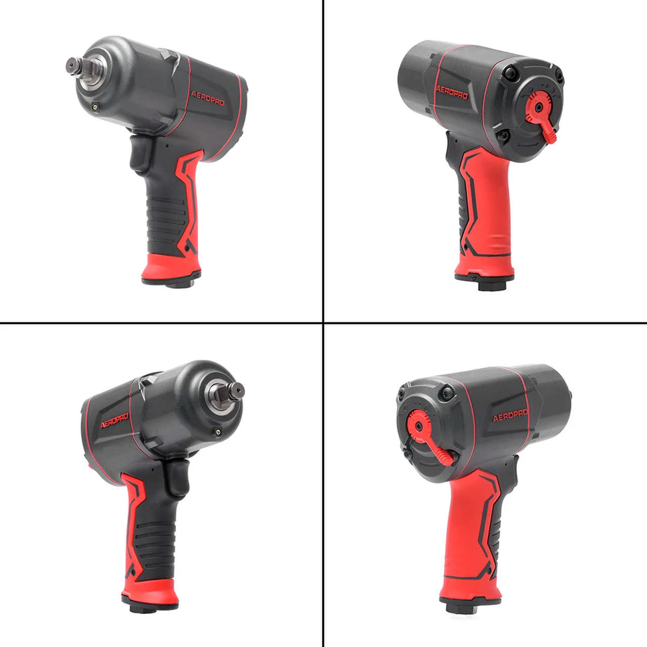 AEROPRO A315 New Trend Light Quick Reliable 1/2 Air Tools Pneumatic Heavy Duty Impact Gun Wrench with twin hammer mechanism