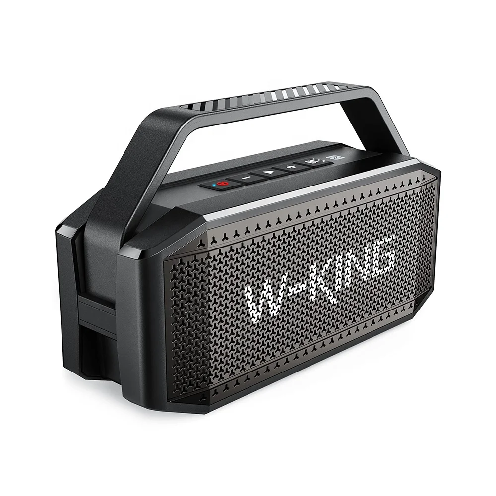 W-KING большой выход водонепроницаемый портативный Bluetooth динамик с ручкой наушники-вкладыши TWS функцией