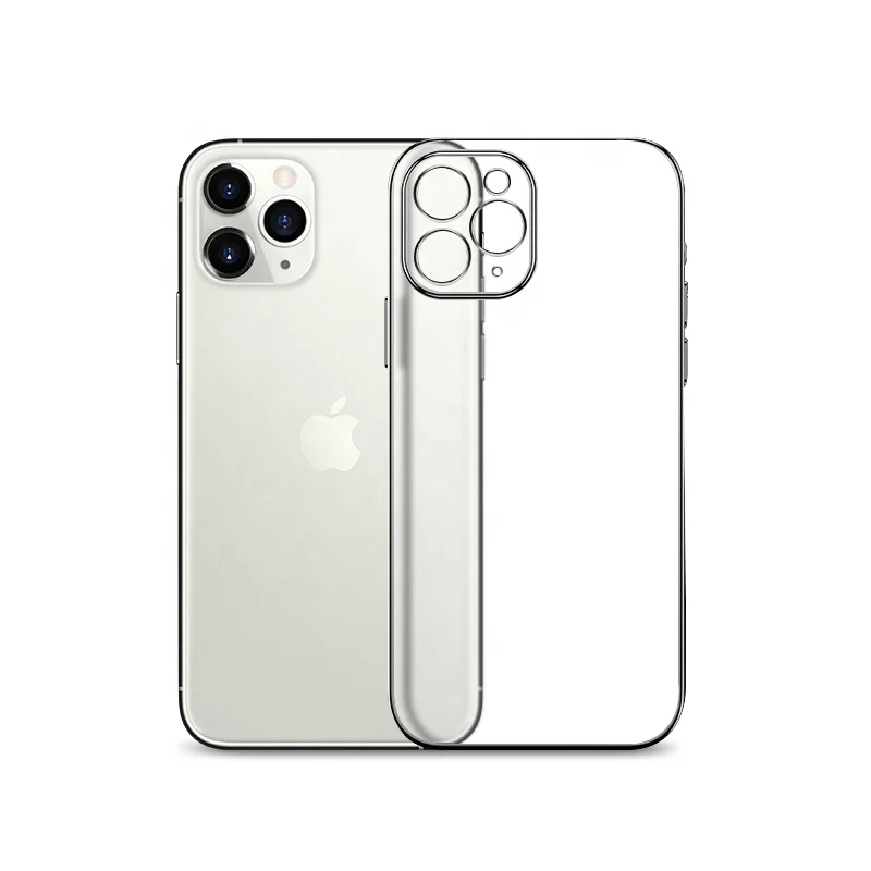 
Хит продаж, чехол для телефона iPhone11Pro, силиконовый матовый гальванический чехол для телефона, прозрачный чехол для объектива, полностью матовый чехол из ТПУ 
