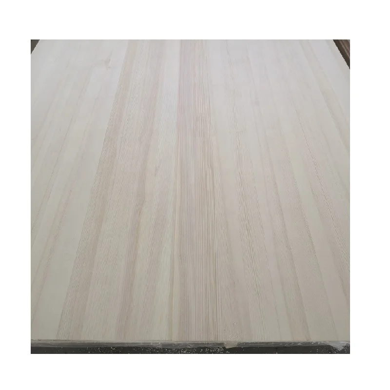 Strong Toughness and Easy Processing Mongolian Scotch Pine Edge Board for Furniture
